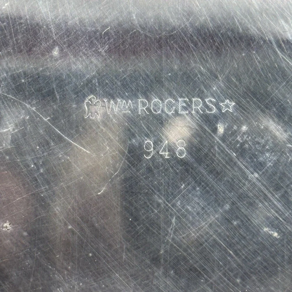 Vintage WM  Rogers 948 silver 6